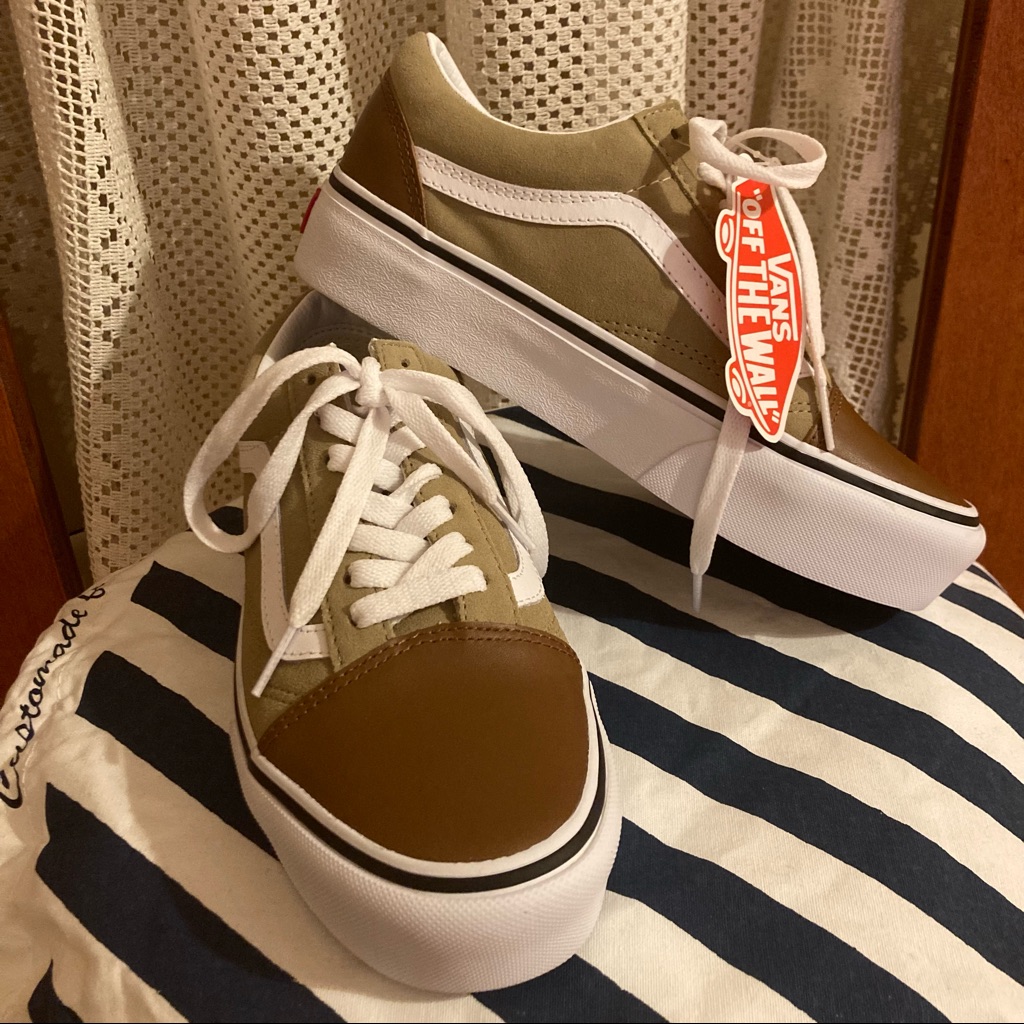 Brand New Brown Vans